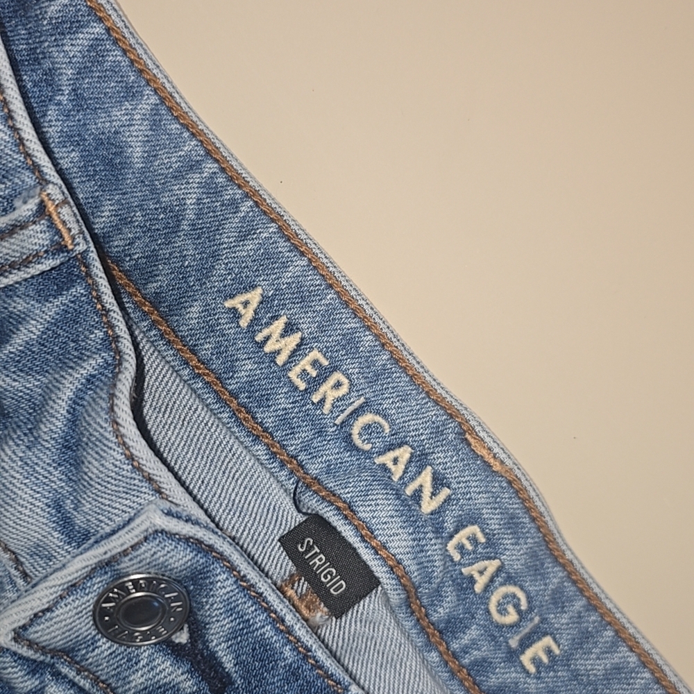 American Eagle Outfitters Blue Straight Shorts